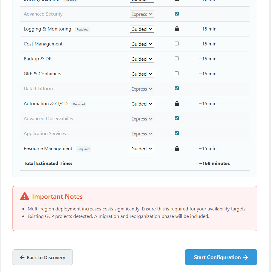 Merlin Discovery — profile recommendation result with confidence score