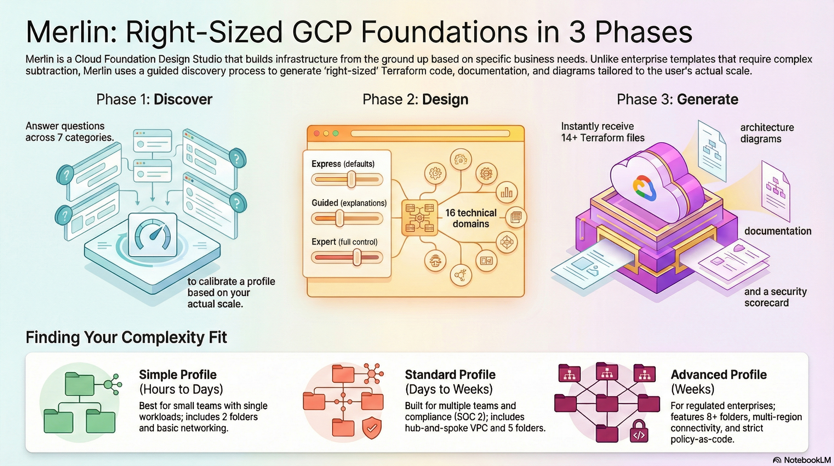 How Merlin Works - Full width infographic